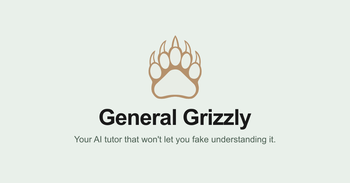 General Grizzly preview